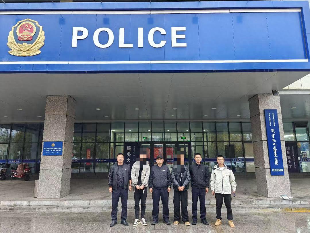 拉车门盗窃香烟手机，3人被鄂尔多斯康巴什警方抓获