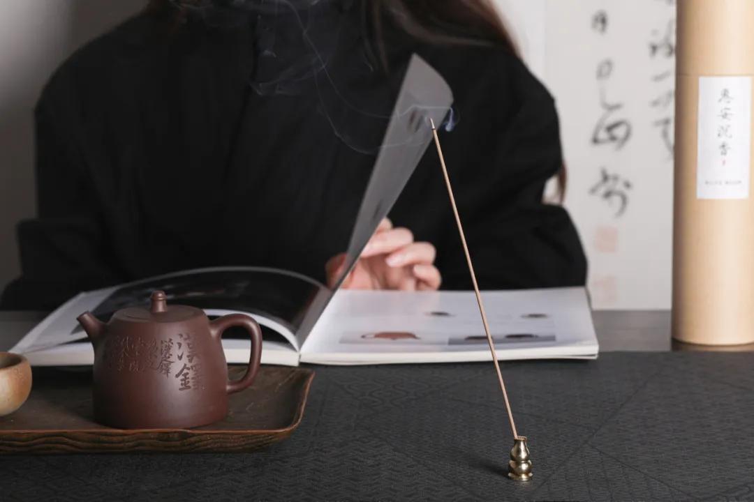 焚香观烟静心丨天然清雅幽甜的惠安系沉香口粮线香