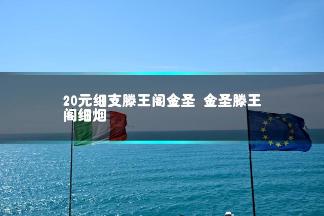 20元细支滕王阁金圣 金圣滕王阁细烟